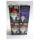Set of 4 Feit Electric Holiday Disco Bulbs