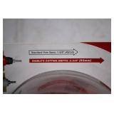 Diablo 4-inch Carbide Teeth Hole Saw with 2-3/8 Inch Cutting Depth