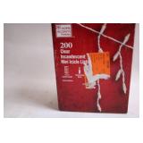 200 Clear Incandescent Mini Icicle Lights
