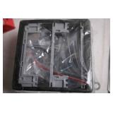 Commercial Electric Non-Metallic 73 in 1 Cover and Legrand On-Wall Outlet Kit