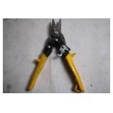 Yellow Handheld Metal Cutting Tin Snips