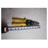 Yellow Handheld Metal Cutting Tin Snips