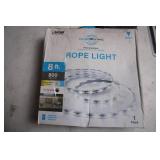 8 ft Dimmable LED Rope Light with Selectable White Options