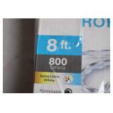 8 ft Dimmable LED Rope Light with Selectable White Options