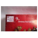 9 ft Home Accents Holiday Christmas Tree Train Set