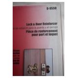 Defender Security Solid Brass Lock & Door Reinforcer U-9550