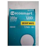 Ecosmart Bright White LED Light Bulb 1 Pack - A23 300W Replacement
