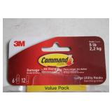 3M Command Large Utility Hooks Value Pack - Set of 6