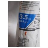 HDX 3.5 mil Plastic Sheeting Roll 10ft x 25ft