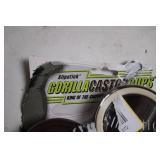 Slipstick Gorilla Castor Cups for Bed Style Wheels - Pack of 5