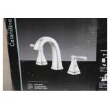 Glacier Bay Two Handle Bathroom Faucet in Brushed Nickel