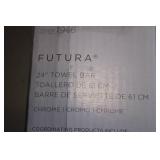 Franklin Brass Futura 24" Towel Bar in Chrome