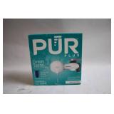 PUR PLUS Mineral Core Faucet Filtration System in Matte White