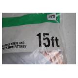 Everbilt Copper Ice Maker Supply Line 15 ft