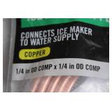 Everbilt Copper Ice Maker Supply Line 15 ft