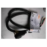HDX 6 ft 4-Prong Range Power Cord 50 Amp