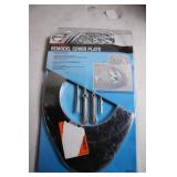 Danco Remodel Cover Plate with Chrome Finish