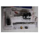 Leviton Black & White Plug with Pilot Drill Bit