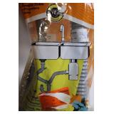 Snappy Trap All-In-One Drain Kit for Double Bowl Kitchen Sinks