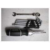 Husky Ratcheting Wrench, Screwdriver, and Torx Key Set