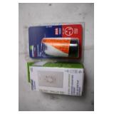 Leviton 20A 125V Plug with Tork 125-277VAC In-Wall Springwound Timer