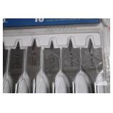 AvantiPRO 10-Piece Spade Bit Set for Wood Drilling