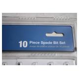 AvantiPRO 10-Piece Spade Bit Set for Wood Drilling