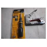 DeWalt MAX FIT Screwdriver and Arrow Stapler Set