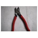 Heavy-Duty Red Handle Pliers