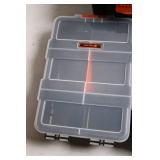 Set of 3 Tactix Storage Organizer Boxes with Adjustable Compartments