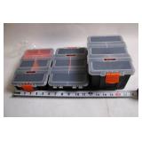 Set of 3 Tactix Storage Organizer Boxes with Adjustable Compartments