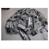 Set of 30 Amerock Black Cabinet Pull Handles with Mounting Screws