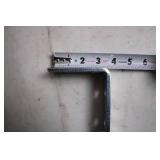 Set of 4 Heavy-Duty Steel Angle Brackets