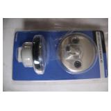 EverBuilt Bath Trip Lever Stopper Remodel Kit in Brushed Nickel