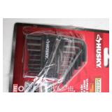 Husky 10-Piece SAE Short Arm Hex Key Set