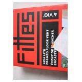 Fittes Aria Lite 4" x 10" Framed Floor Vent