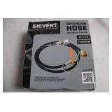Sievert Extension Hose for Torches, 5ft 1" Connection