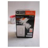 Commercial Electric Single Pole Smart Light Switch by Hubspace