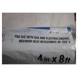 Everbilt Heavy Duty Semi-Rigid Duct 4 Inch x 8 Feet