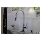 Glacier Bay Single Handle Pull-Down Kitchen Faucet with Soap Dispenser