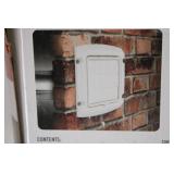 Louvred Vent Cap with Aluminum Pipe