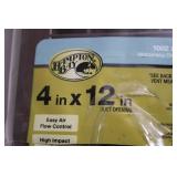 Hampton Bay 4 in. x 12 in. Mahogany Duct Floor Register