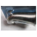 6-inch Tub Spout with Diverter, Brushed Nickel Finish