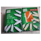 2 Boxes of 100 Cool White Mini LED Lights