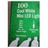 2 Boxes of 100 Cool White Mini LED Lights