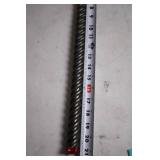 Long Twist Drill Bit with Red Tip