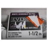 Everbilt PVC Twist and Close Bath Drain Kit 1-1/2 in.