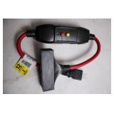 Husky 2 Ft In-Line GFCI Adapter with Ground Fault Protection