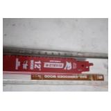 5-Pack 12-Inch Diablo Bi-Metal Reciprocating Saw Blades for Wood and Nail Embedded Wood