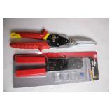 Milwaukee Aviation Snips & Gardner Bender Tool & Terminal Kit